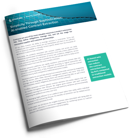 [Whitepaper] Simplicity Through Sophistication: AI-enabled Contract Extraction