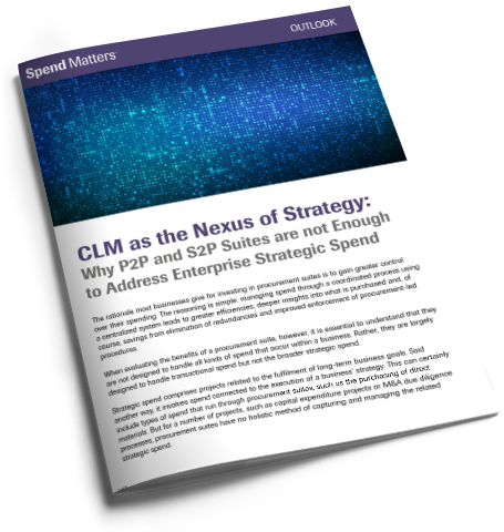 [Report] SpendMatters - CLM as the Nexus of Strategy